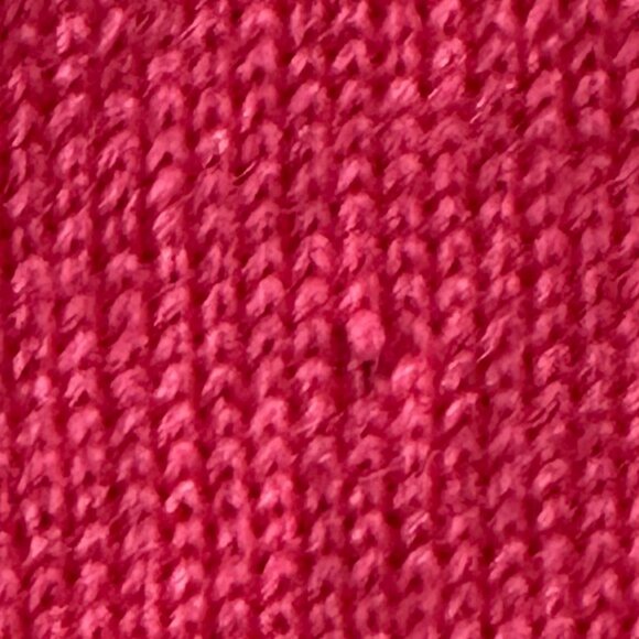 Vintage Gucci Wool Cardigan Pink Sweater with Gucci Silver color metallic Size L - Picture 11 of 16